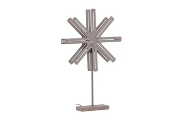 Säfsen Adventsstjerne / Julelampe 40 cm - Brun - Belysning - Julebelysning - Julestjerne - Julestjerne på fod