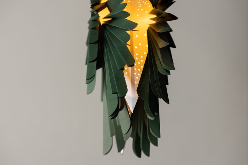 Sälen Adventsstjerne / Julelampe 80 cm - Grøn - Belysning - Julebelysning - Julelamper