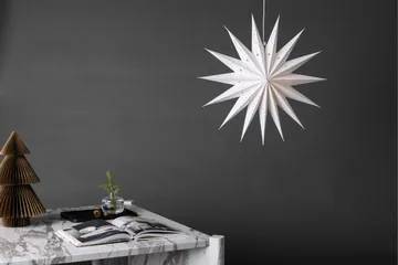 Lindvallen Adventsstjerne / Julelampe 60 cm - Hvid - Belysning - Julebelysning - Julestjerne