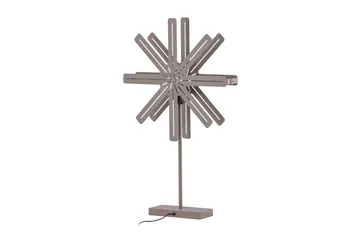 Säfsen Adventsstjerne / Julelampe 40 cm - Brun - Belysning - Julebelysning - Julestjerne - Julestjerne på fod