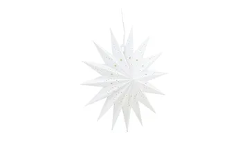 Lindvallen Adventsstjerne / Julelampe 51 cm - Hvid - Belysning - Julebelysning - Julestjerne