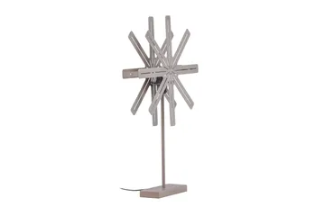 Säfsen Adventsstjerne / Julelampe 40 cm - Brun - Belysning - Julebelysning - Julestjerne - Julestjerne på fod
