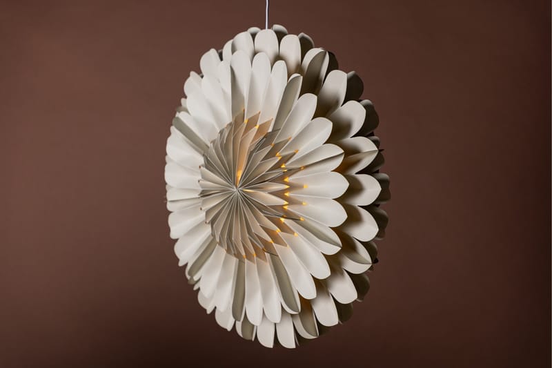 Järvsön Adventsstjerne / Julelampe 60 cm - Beige - Belysning - Julebelysning - Julelamper