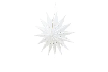 Lindvallen Adventsstjerne / Julelampe 51 cm - Hvid - Belysning - Julebelysning - Julestjerne