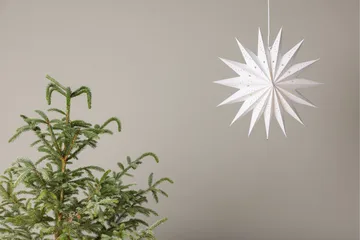 Lindvallen Adventsstjerne / Julelampe 51 cm - Hvid - Belysning - Julebelysning - Julestjerne