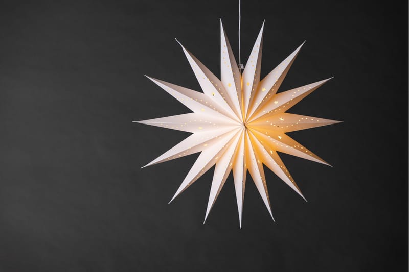 Lindvallen Adventsstjerne / Julelampe 60 cm - Hvid - Belysning - Julebelysning - Julelamper