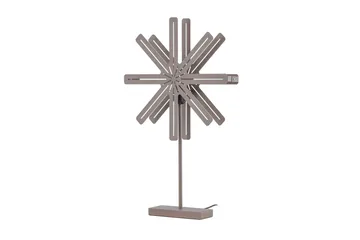 Säfsen Adventsstjerne / Julelampe 40 cm - Brun - Belysning - Julebelysning - Julestjerne - Julestjerne på fod