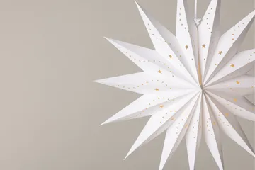 Lindvallen Adventsstjerne / Julelampe 51 cm - Hvid - Belysning - Julebelysning - Julestjerne
