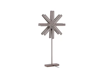 Säfsen Adventsstjerne / Julelampe 40 cm - Mokka - Belysning - Julebelysning - Julestjerne - Julestjerne på fod