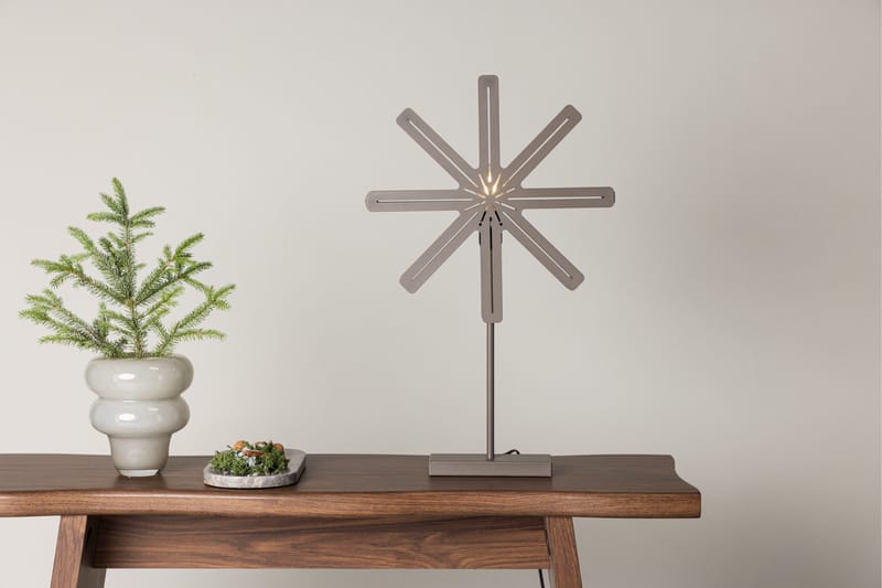 Säfsen Adventsstjerne / Julelampe 40 cm - Brun - Belysning - Julebelysning - Julelamper