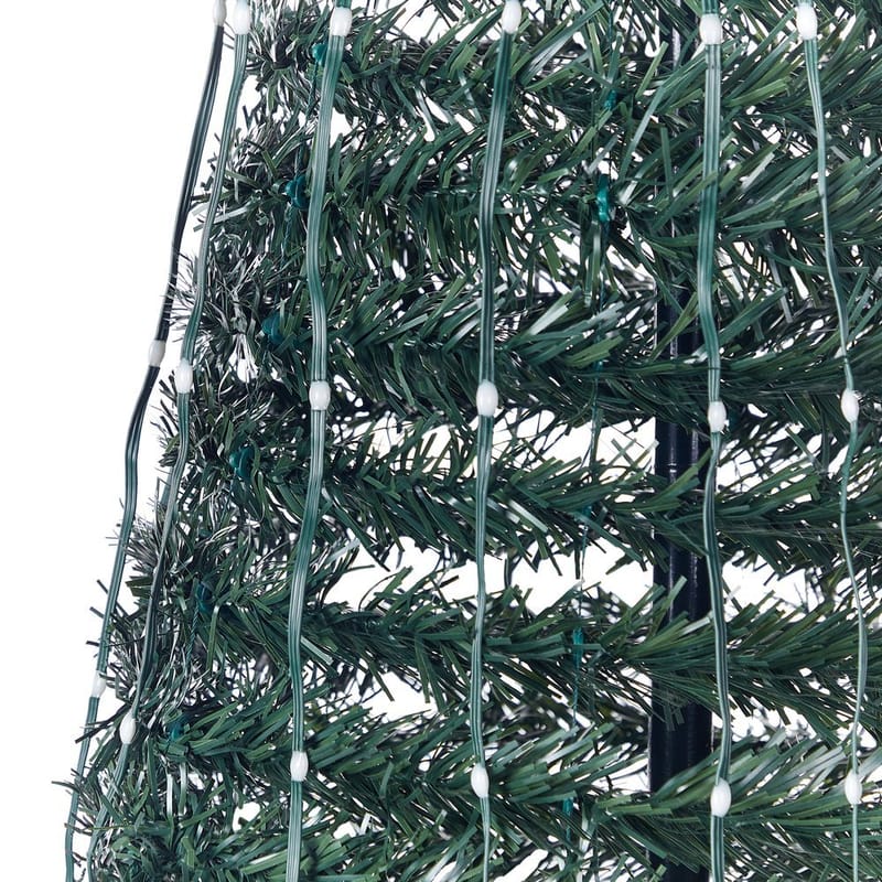 Gulvjuledekoration Saarloq - 55x55x160 cm - Belysning - Julebelysning - Julelamper