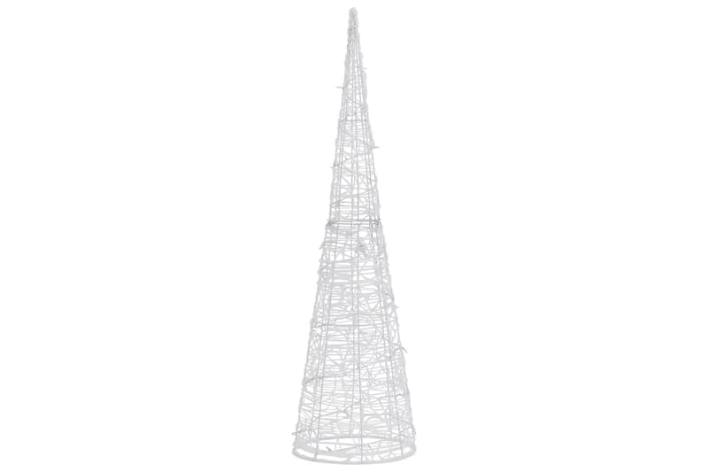 dekorativ LED-lyskegle 120 cm akryl blåt lys - Blå - Belysning - Julebelysning - Julelys udendørs