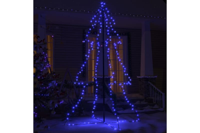 kegleformet juletræ 118x180 cm 240 LED'er indendørs/udendørs - Belysning - Julebelysning - Julelys udendørs