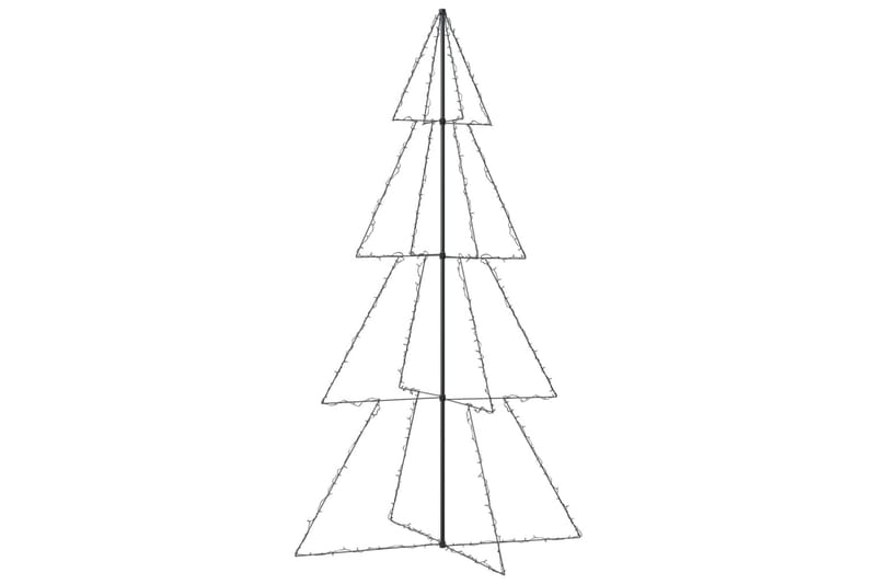 kegleformet juletræ 143x250 cm 360 LED-lys inde/ude - Julelys udendørs