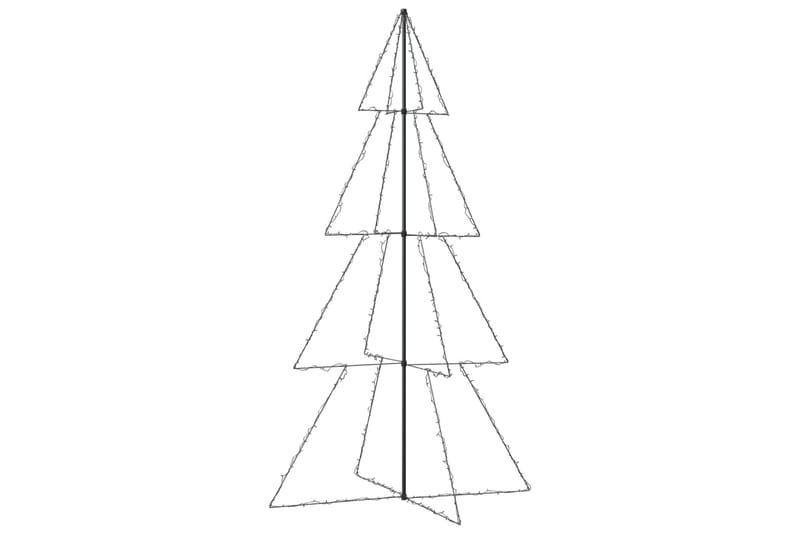 kegleformet juletræ 143x250 cm 360 LED-lys inde/ude - Julelys udendørs