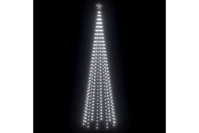 kegleformet juletræ 160x500 cm 752 LED'er koldt hvidt lys - Hvid - Belysning - Julebelysning - Julelys udendørs