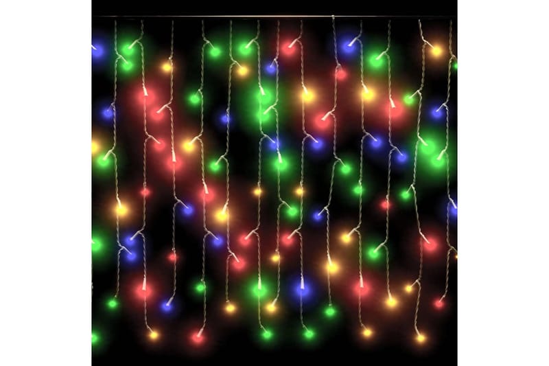 LED-lysgardin 10 m 400 LED'er 8 funktioner farverigt lys - Belysning - Julebelysning - Julelys udendørs