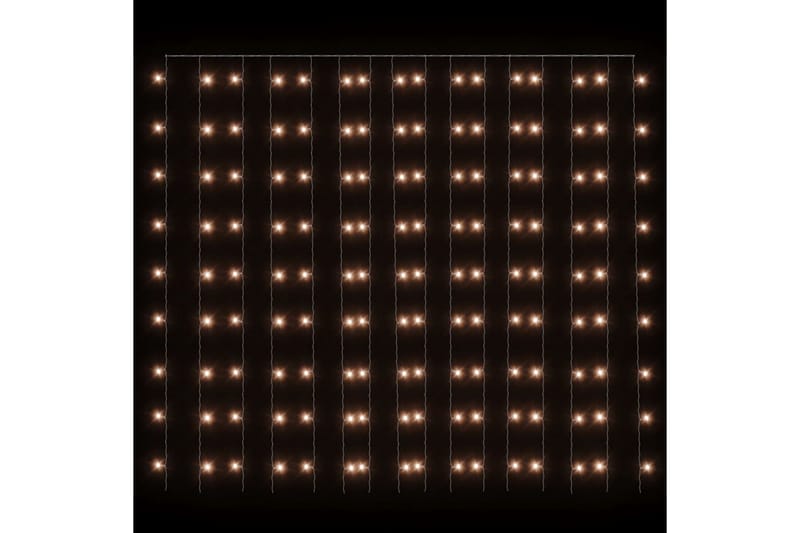LED-lysgardin 3x3 m 300 LED'er 8 funktioner varmt hvidt lys - Belysning - Julebelysning - Julelys udendørs