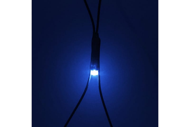 lysnet 3x3 m 306 LED'er inde/ude blåt lys - Blå - Julelys udendørs