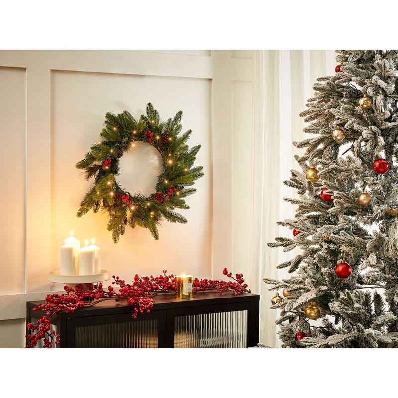 Julekrans Whitehorn - Boligtilbehør - Julepynt & højtidsdekorationer - Juelpynt og juledekoration - Julekrans