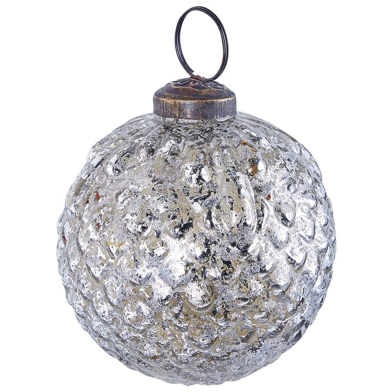 Julekugle Argentin Sæt med 6 - Sølv - Belysning - Julebelysning - Øvrig julebelysning