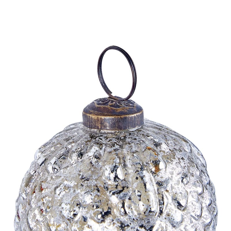 Julekugle Argentin Sæt med 6 - Sølv - Belysning - Julebelysning - Øvrig julebelysning