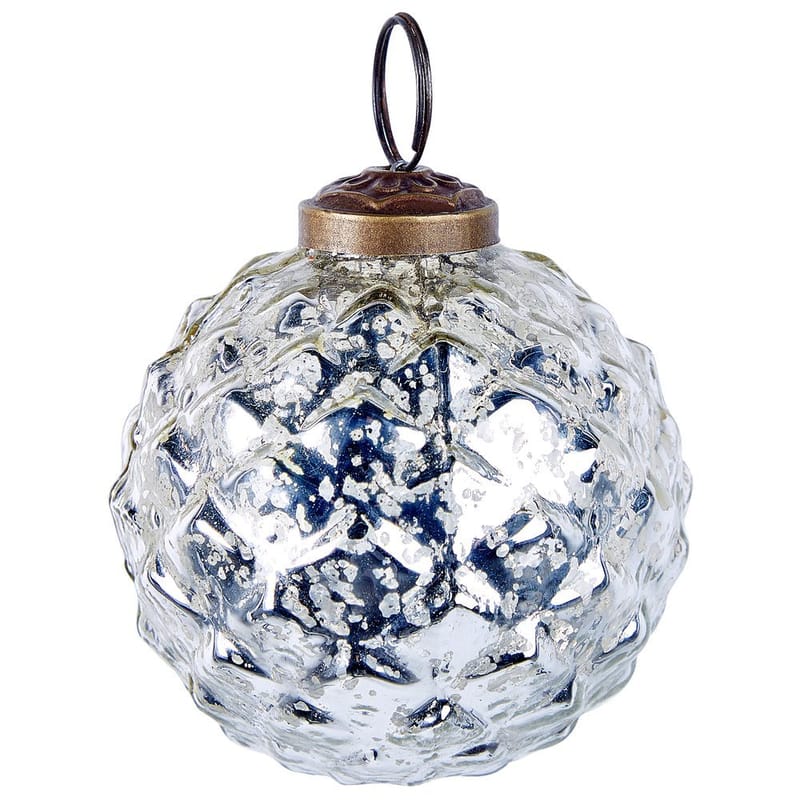 Julekugle Argentin Sæt med 6 - Sølv - Boligtilbehør - Julepynt & højtidsdekorationer - Juelpynt og juledekoration - Juletræspynt & julekugler