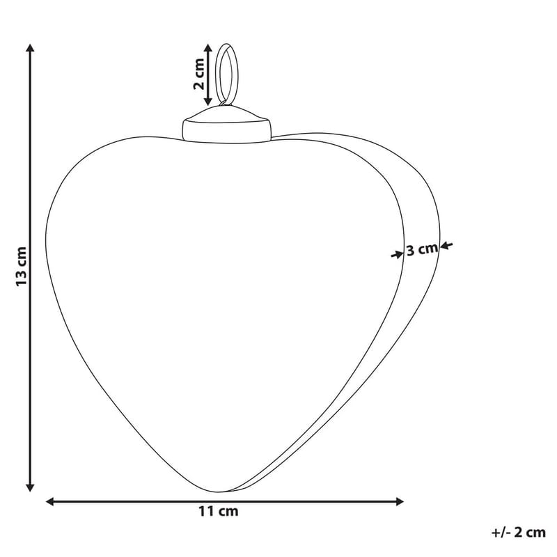 Julekugle Feriable Sæt med 4 - Grå, Sølv, Guld - Belysning - Julebelysning - Øvrig julebelysning