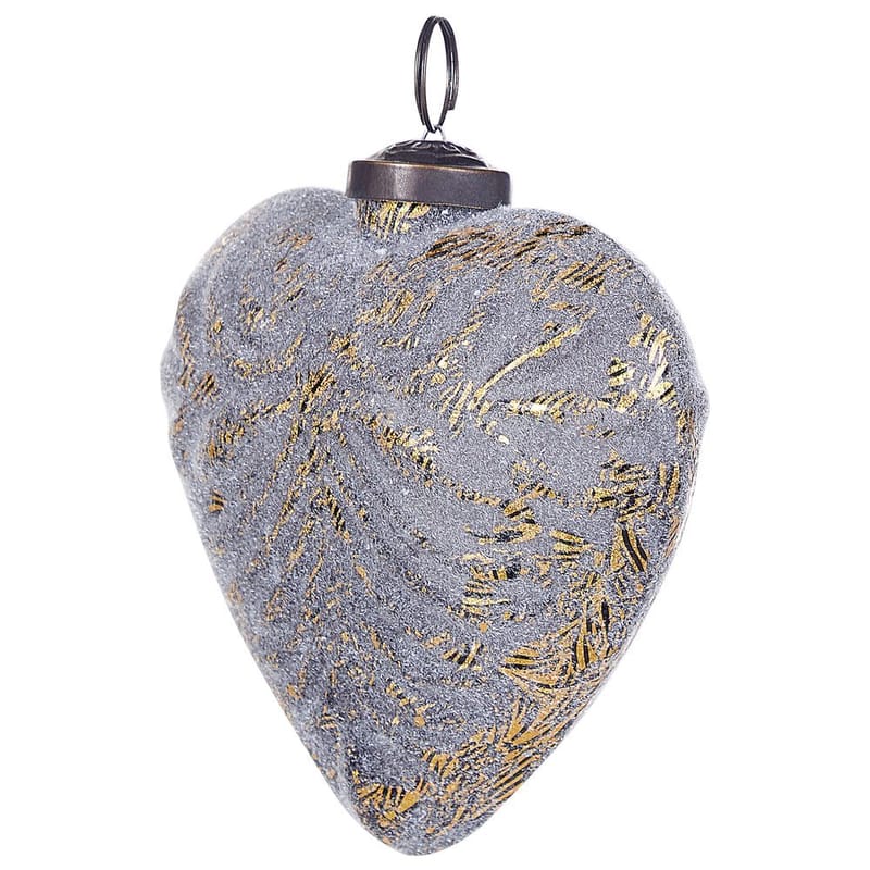 Julekugle Feriable Sæt med 4 - Grå, Sølv, Guld - Boligtilbehør - Julepynt & højtidsdekorationer - Juelpynt og juledekoration - Juletræspynt & julekugler