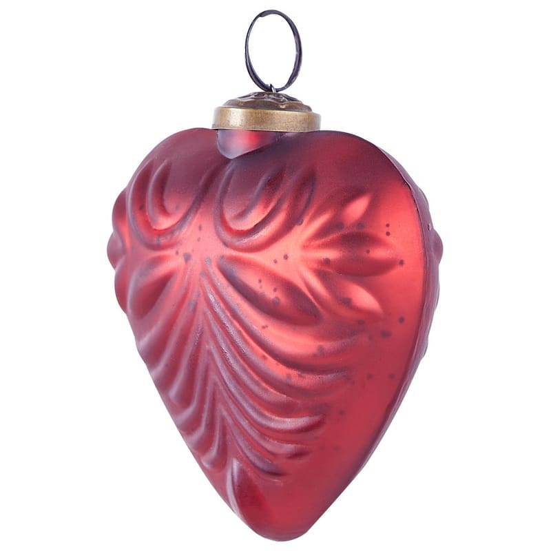 Julekugle Feriable Sæt med 4 - Rød, Guld - Boligtilbehør - Julepynt & højtidsdekorationer - Juelpynt og juledekoration - Juletræspynt & julekugler