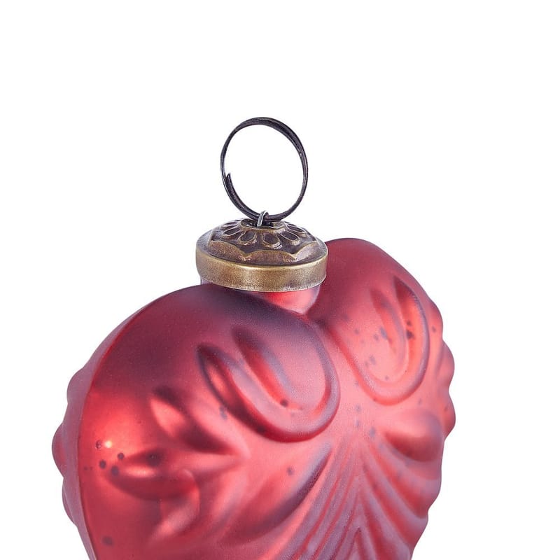 Julekugle Feriable Sæt med 8 - Rød, Guld - Boligtilbehør - Julepynt & højtidsdekorationer - Juelpynt og juledekoration - Juletræspynt & julekugler