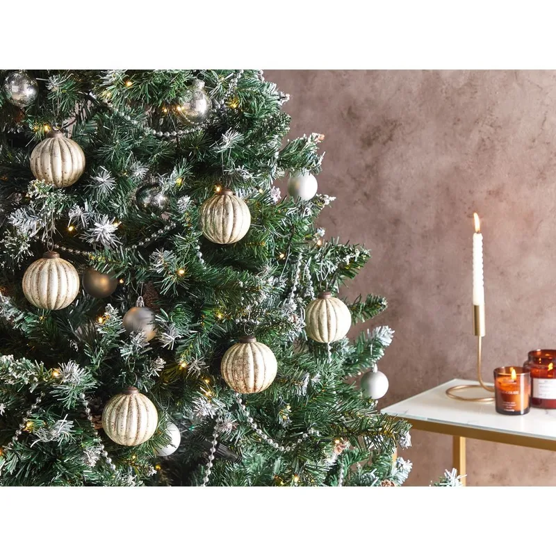 Julekugle Ivoire Sæt med 6 - Boligtilbehør - Julepynt & højtidsdekorationer - Juelpynt og juledekoration - Juletræspynt & julekugler