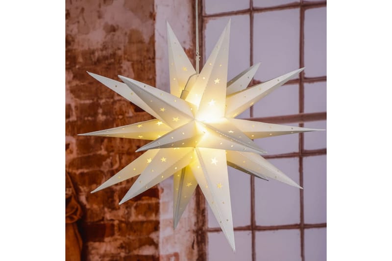 HI LED lysende julestjerne 58 cm - Julestjerne - Julelamper