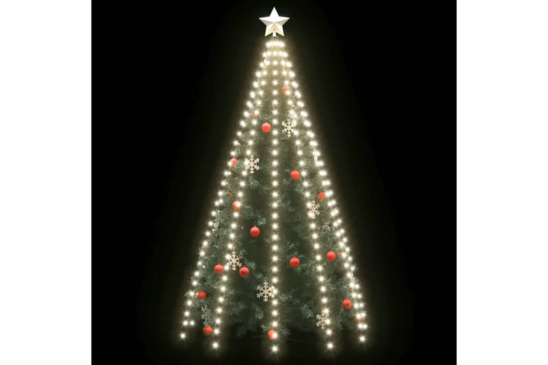 netlys til juletræ med 400 LED'er 300 cm kold hvid - Hvid - Belysning - Julebelysning - Julelamper