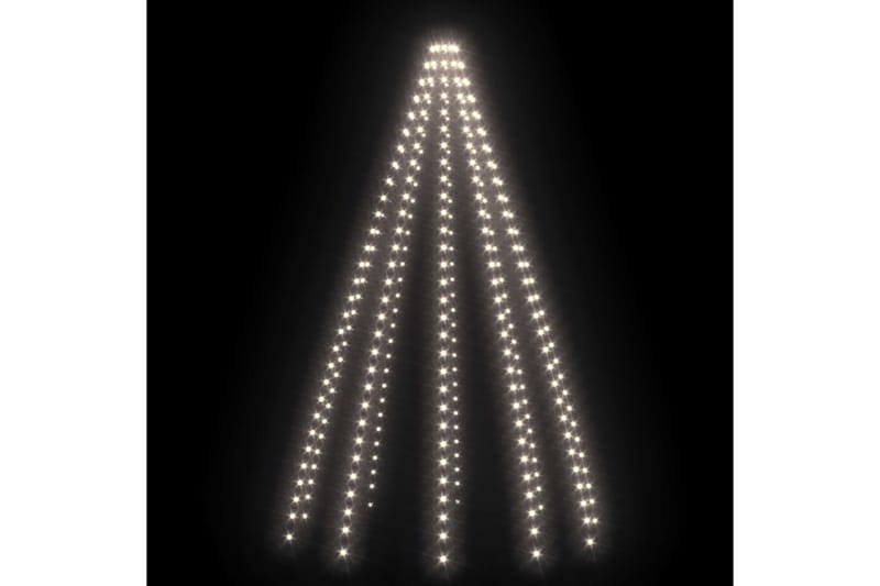 netlys til juletræ med 400 LED'er 300 cm kold hvid - Hvid - Julelamper - Juletræsbelysning