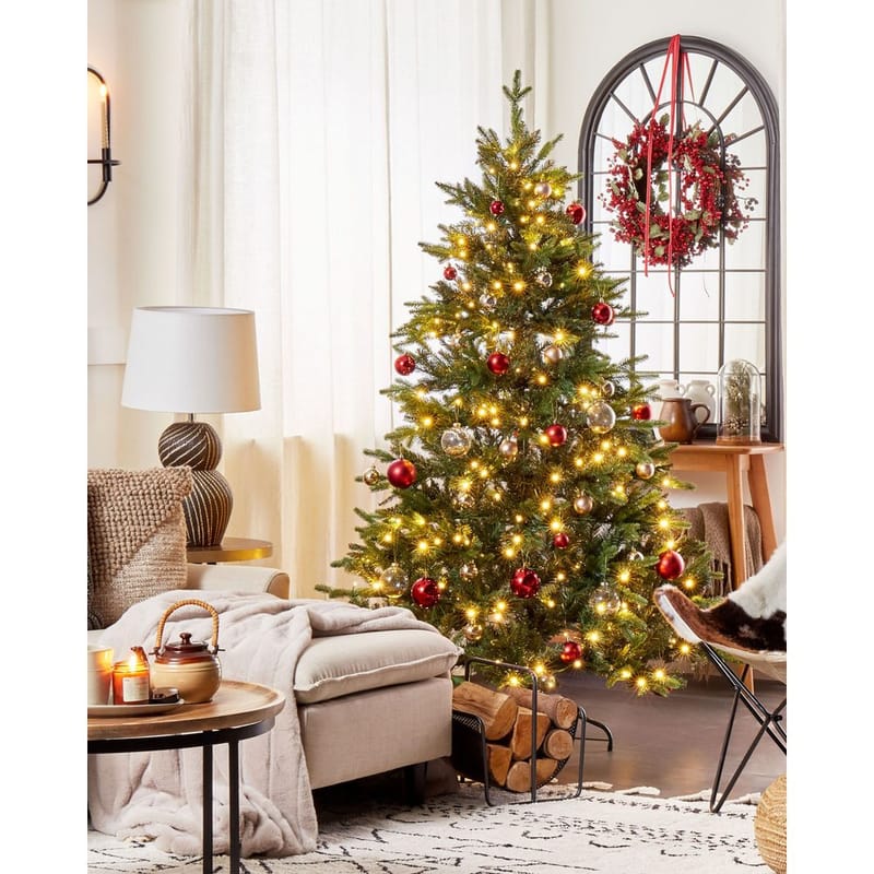 Kunstig juletræ Fiddle - 119x119x180 cm - Boligtilbehør - Julepynt & højtidsdekorationer - Juelpynt og juledekoration - Plastik juletræ