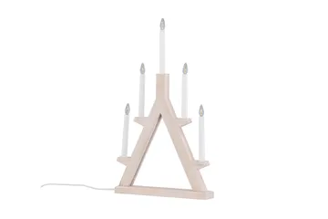 Val Thoren Adventslysestage 60 cm - Hvid - Belysning - Julebelysning - Adventsstage