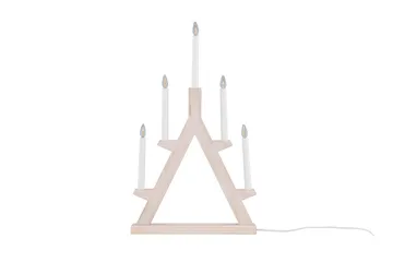 Val Thoren Adventslysestage 60 cm - Hvid - Belysning - Julebelysning - Adventsstage