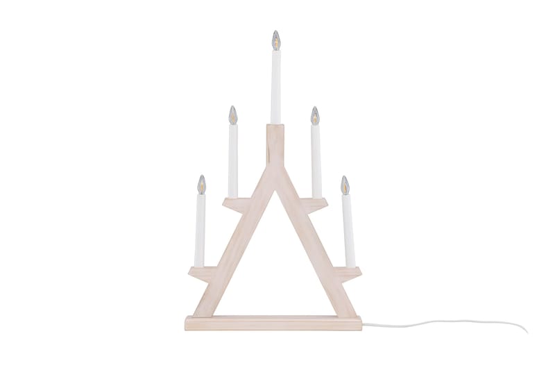 Val Thoren Adventslysestage 60 cm - Hvid - Belysning - Julebelysning - Adventsstage