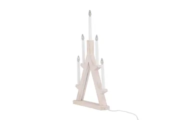 Val Thoren Adventslysestage 60 cm - Hvid - Belysning - Julebelysning - Adventsstage