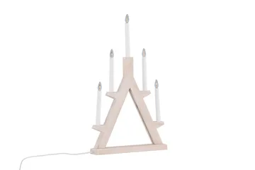 Val Thoren Adventslysestage 60 cm - Hvid - Belysning - Julebelysning - Adventsstage