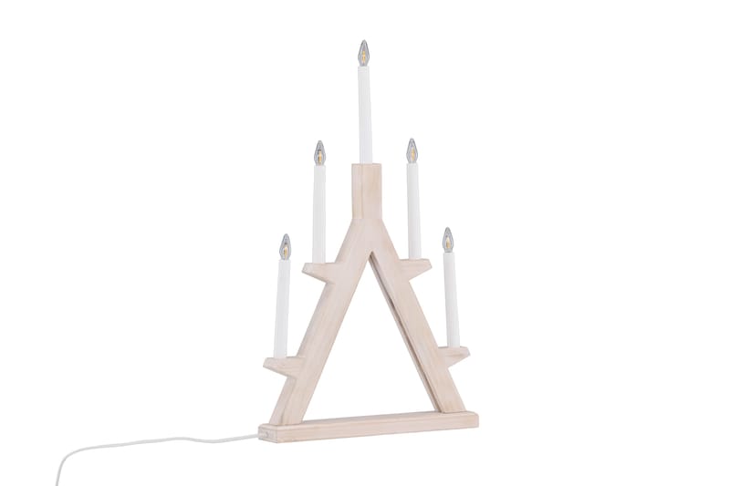 Val Thoren Adventslysestage 60 cm - Hvid - Belysning - Julebelysning - Adventsstage