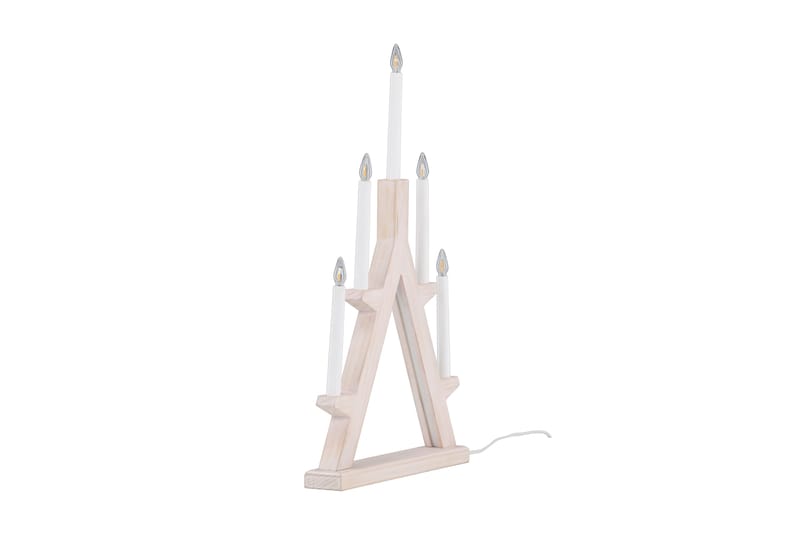 Val Thoren Adventslysestage 60 cm - Hvid - Belysning - Julebelysning - Adventsstage