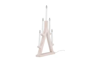 Val Thoren Adventslysestage 60 cm - Hvid - Belysning - Julebelysning - Adventsstage