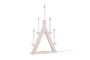 Val Thoren Adventslysestage 60 cm - Hvid - Belysning - Julebelysning - Adventsstage