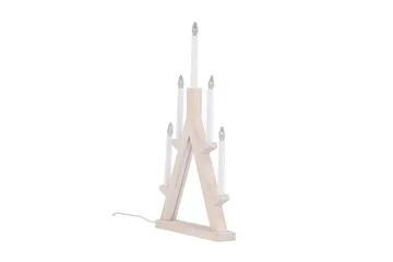 Val Thoren Adventslysestage 60 cm - Hvid - Belysning - Julebelysning - Adventsstage