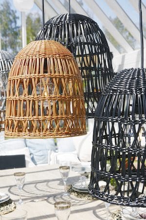 Knute lampeskærm 48 cm - sort - Belysning - Belysningstilbehør