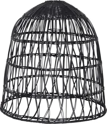 Knute lampeskærm 48 cm - sort - Belysning - Belysningstilbehør