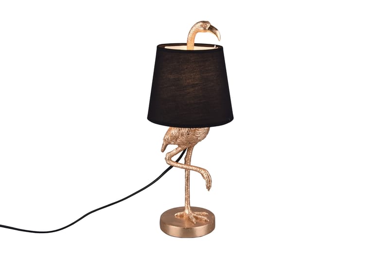 Trio Lighting Lola bordlampe E14 sort/guld - Belysning - Lamper & indendørsbelysning - Soveværelse lampe