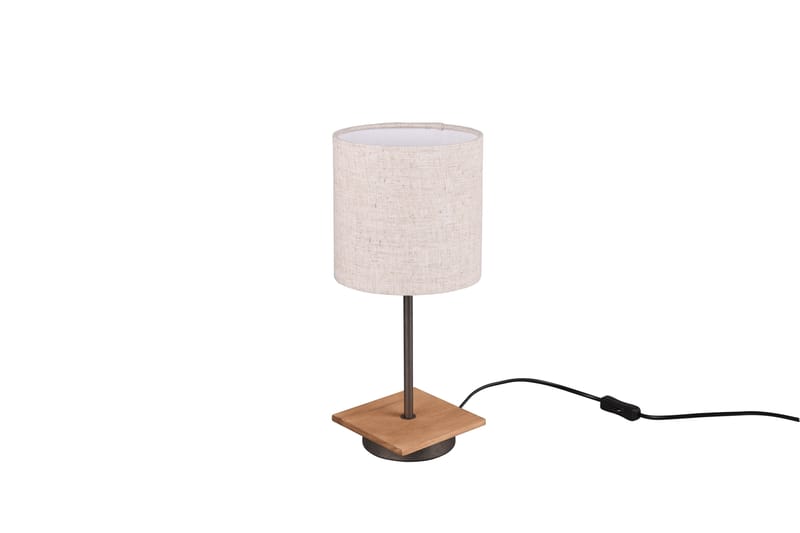 Trio Lighting Elmau bordlampe E14 træ/beige - Belysning - Lamper & indendørsbelysning - Soveværelse lampe